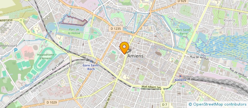 localisation de l'entreprise ASSOCIATION LE TREMPLIN à AMIENS