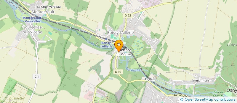 localisation de l'entreprise ASSOCIATION LE VAL FLEURY à BOISSY-L'AILLERIE