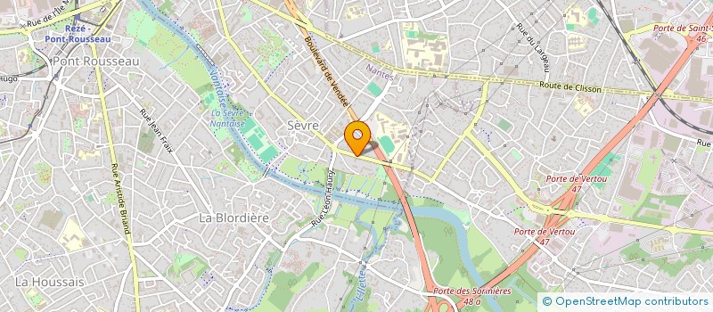 localisation de l'entreprise ASSOCIATION LE VELUX  NANTES