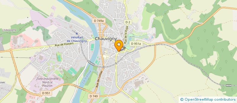 localisation de l'entreprise ASSOCIATION LECRIT à CHAUVIGNY