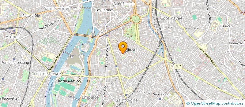 localisation de l'entreprise ASSOCIATION  LECTURES MEDIEVALES  TOULOUSE