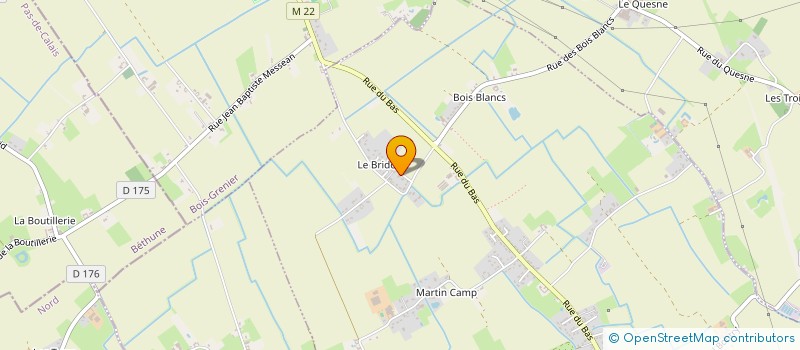 localisation de l'entreprise ASSOCIATION LEFESTIN  RADINGHEM-EN-WEPPES