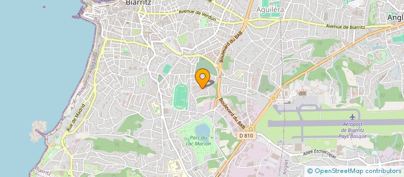 localisation de l'entreprise ASSOCIATION LEHENGOAK  BIARRITZ