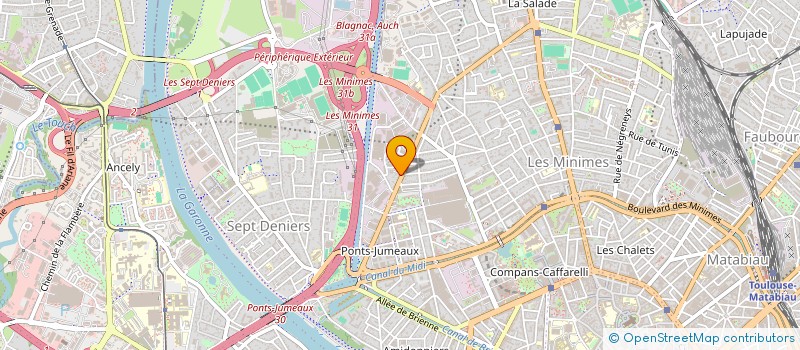 localisation de l'entreprise ASSOCIATION LEKTI ECRITURE.COM à TOULOUSE