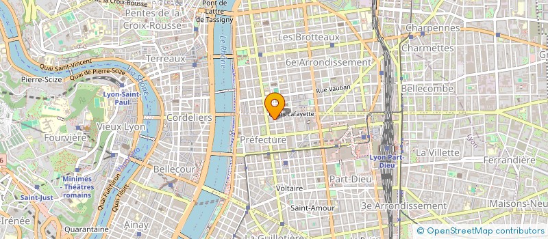 localisation de l'entreprise ASSOCIATION LELIA GANKA  LYON