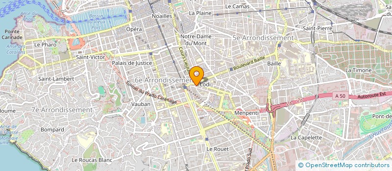 localisation de l'entreprise ASSOCIATION LEMAAN HA-EMET à MARSEILLE