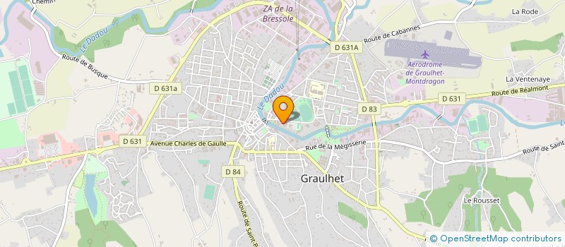 localisation de l'entreprise ASSOCIATION LEO LAGRANGE  GRAULHET