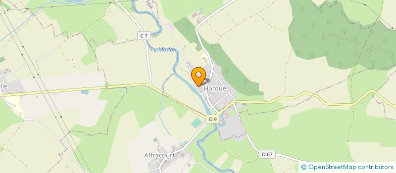 localisation de l'entreprise ASSOCIATION LEON HARMAND  HAROUE