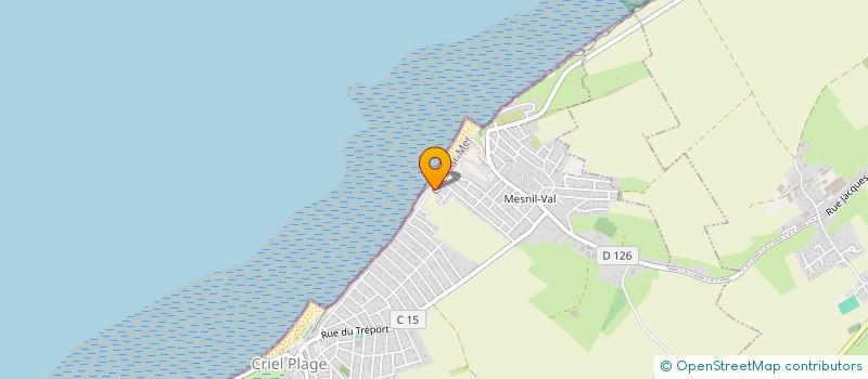 localisation de l'entreprise ASSOCIATION LEON MERIOT  CRIEL-SUR-MER