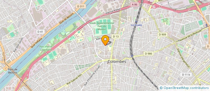 localisation de l'entreprise ASSOCIATION LEON RENAULT / FOUCAULT / CHARLOTTE / JEANNE  COLOMBES
