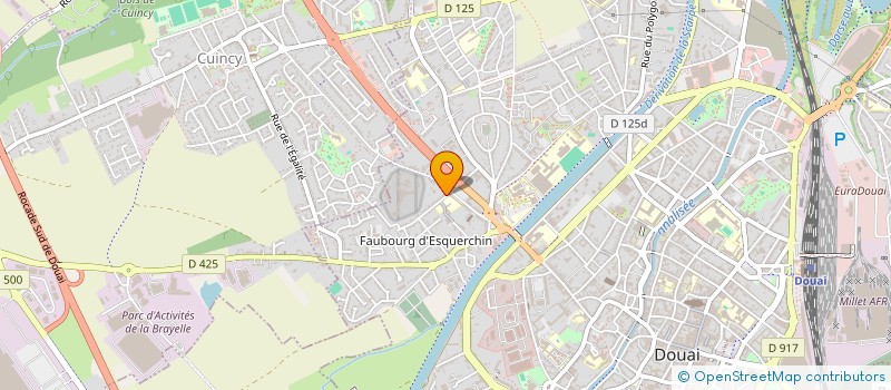 localisation de l'entreprise ASSOCIATION LEONIE MAIAUX  DOUAI