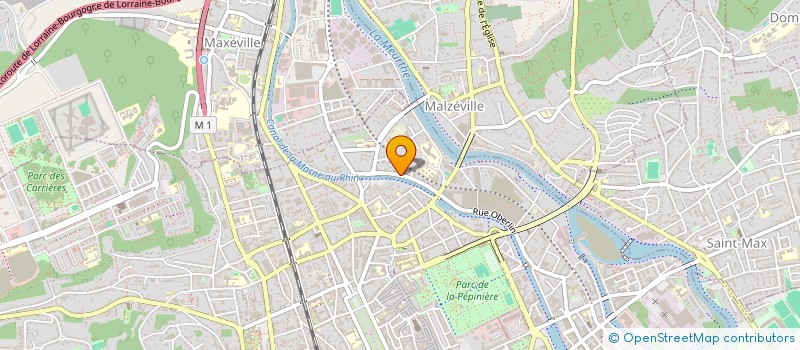 localisation de l'entreprise ASSOCIATION LEOPOLD  NANCY