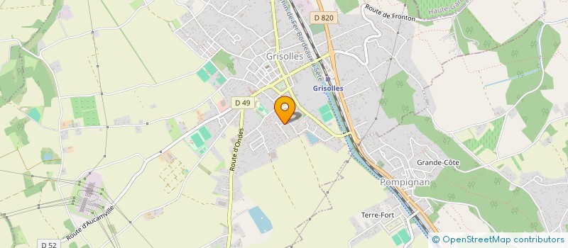 localisation de l'entreprise ASSOCIATION LES 3 ETOILES à GRISOLLES