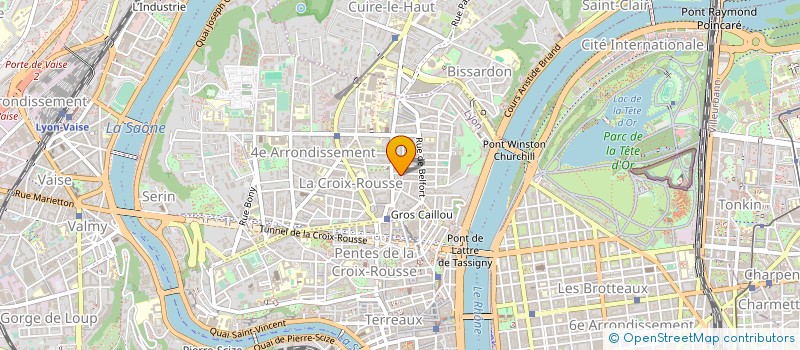 localisation de l'entreprise ASSOCIATION LES ABEILLES à LYON