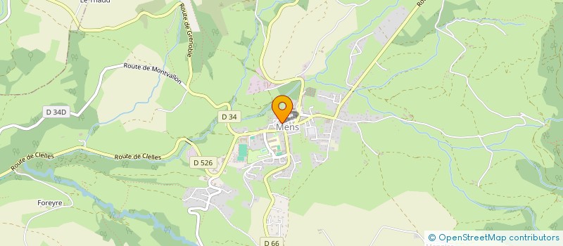 localisation de l'entreprise ASSOCIATION LES ALOUETTES  MENS