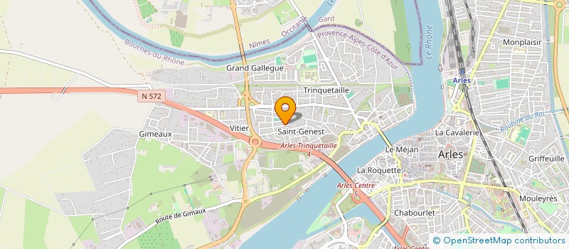 localisation de l'entreprise ASSOCIATION LES AMIS D'EMILIE à ARLES