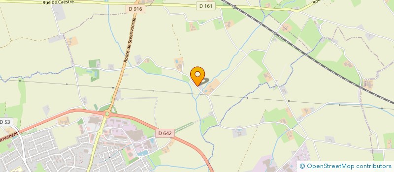 localisation de l'entreprise ASSOCIATION LES AMIS DE BADEN POWEL  HAZEBROUCK