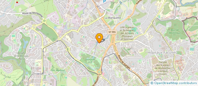localisation de l'entreprise ASSOCIATION LES AMIS DE DALAT... à MONTPELLIER