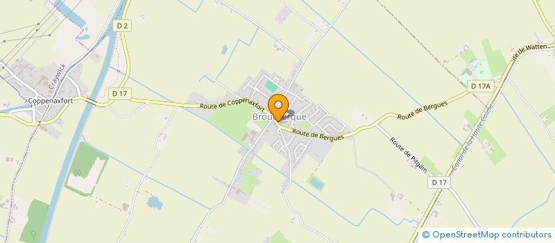 localisation de l'entreprise ASSOCIATION LES AMIS DE L'ECOLE à CAPPELLE-BROUCK
