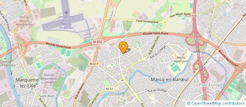 localisation de l'entreprise ASSOCIATION LES AMIS DE LA MINERALOGIE à MARCQ-EN-BARŒUL