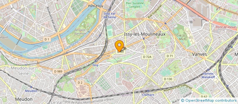 localisation de l'entreprise ASSOCIATION LES AMIS DE MILOSZ à ISSY-LES-MOULINEAUX