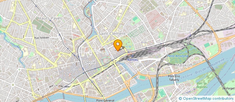localisation de l'entreprise ASSOCIATION LES AMIS DE RADIO FIDELITE à NANTES