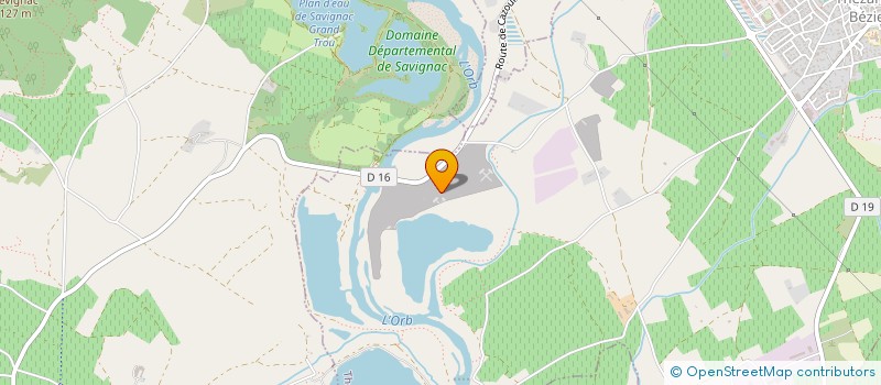 localisation de l'entreprise ASSOCIATION LES AMIS DE SWEETY  THEZAN-LES-BEZIERS