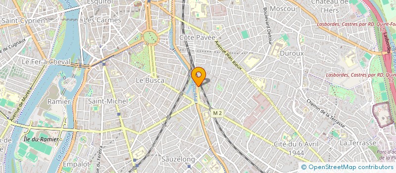 localisation de l'entreprise ASSOCIATION LES AMIS DES ARCHIVES HTE GA à TOULOUSE