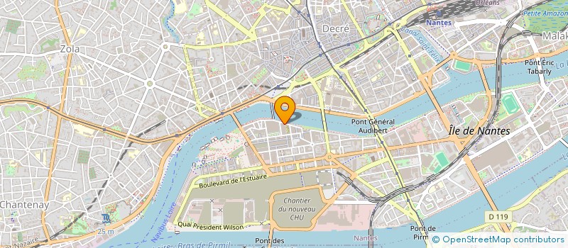 localisation de l'entreprise ASSOCIATION LES AMIS DES GRANDS CARMES à NANTES