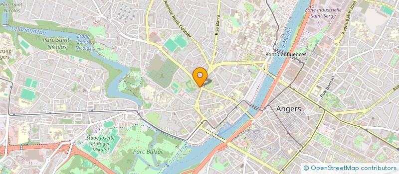 localisation de l'entreprise ASSOCIATION LES AMIS DES MAISONS SAINT CHARLES à ANGERS