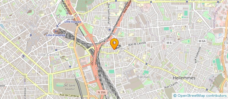 localisation de l'entreprise ASSOCIATION LES AMIS DU SUPERQUINQUIN  LILLE