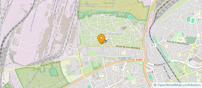 localisation de l'entreprise ASSOCIATION LES AMIS DU ZOO à DUNKERQUE