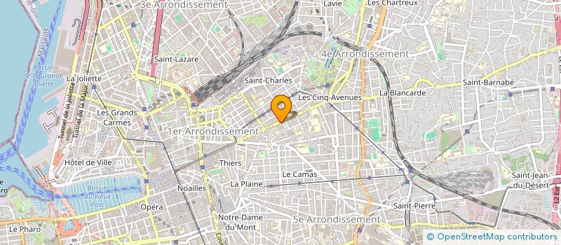 localisation de l'entreprise ASSOCIATION LES AMIS TIMONIENS DU CASTELLET à MARSEILLE