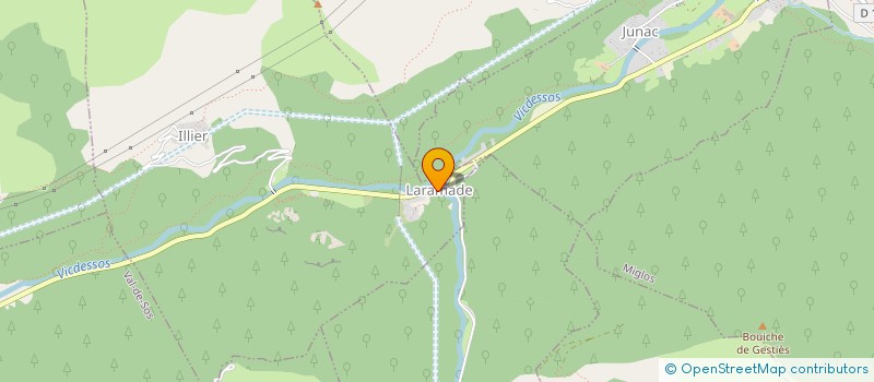 localisation de l'entreprise ASSOCIATION 'LES AMITIES DU VICDESSOS' à VAL-DE-SOS