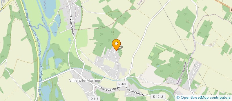 localisation de l'entreprise ASSOCIATION LES AMOURS DU POETE à VILLIERS-LE-MORHIER