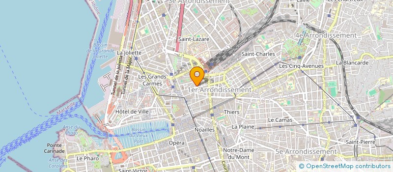 localisation de l'entreprise ASSOCIATION LES ANGES DU BONHEUR 13 à MARSEILLE