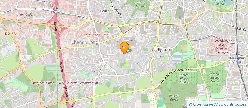 localisation de l'entreprise ASSOCIATION LES APPRENTI'SAGES (ALAS)  MERIGNAC