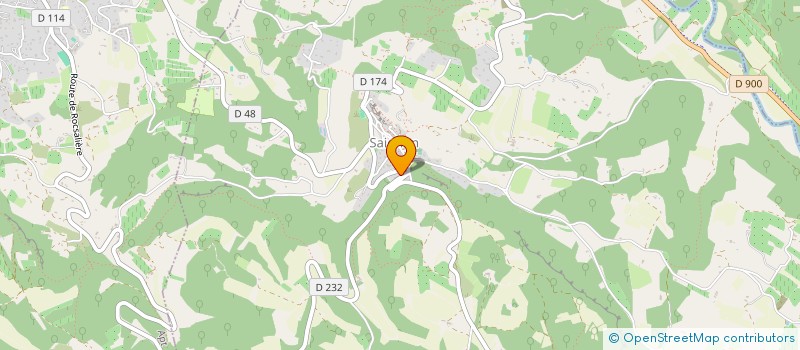 localisation de l'entreprise ASSOCIATION LES ARTS DU MONDE  SAIGNON