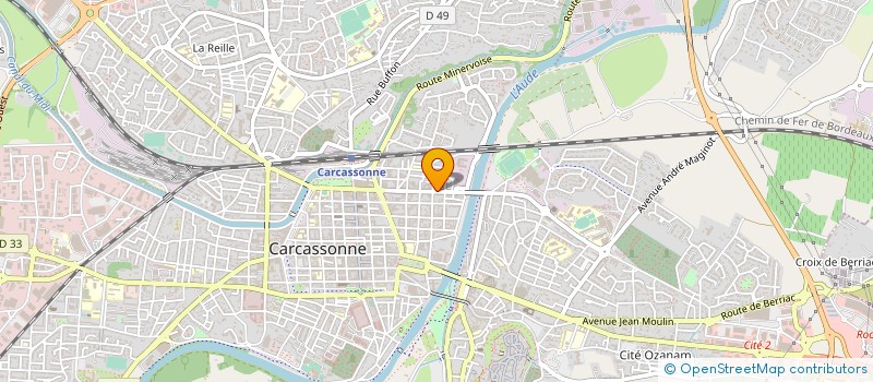 localisation de l'entreprise ASSOCIATION LES AUDOIS à CARCASSONNE