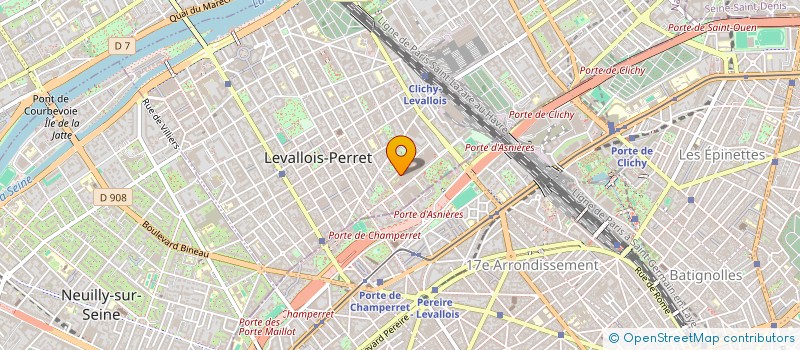 localisation de l'entreprise ASSOCIATION LES BARGIONI à LEVALLOIS-PERRET