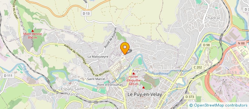 localisation de l'entreprise ASSOCIATION LES BOLIDES FROISSES à LE PUY-EN-VELAY