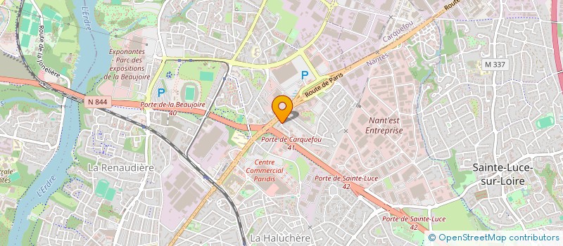 localisation de l'entreprise ASSOCIATION LES BONNETS BLANCS CONTRE LA SOUFFRANCE ANIMALE à NANTES
