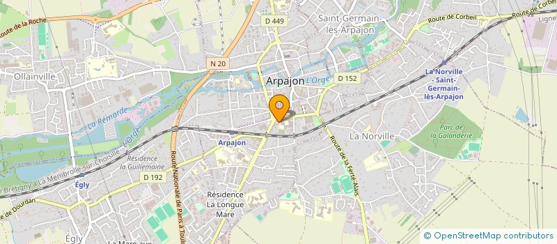 localisation de l'entreprise ASSOCIATION LES BOUCHONS D'AMOUR BEAUCERONS à ARPAJON