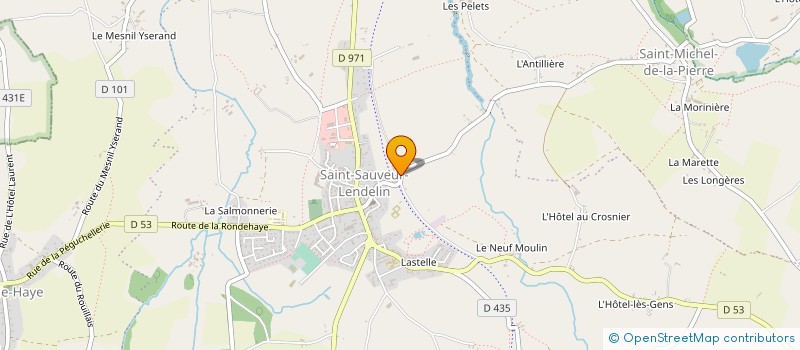 localisation de l'entreprise ASSOCIATION LES BOUT CHOU à SAINT-SAUVEUR-VILLAGES