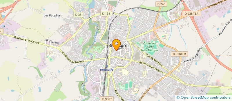 localisation de l'entreprise ASSOCIATION LES BOUT'CHOU à BRESSUIRE