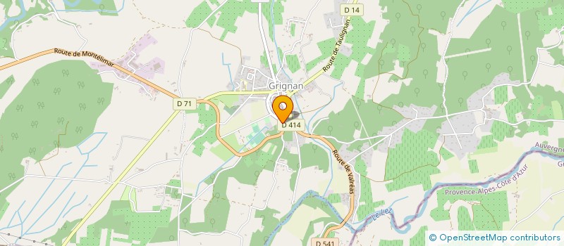 localisation de l'entreprise ASSOCIATION LES BOUT'CHOUS à GRIGNAN