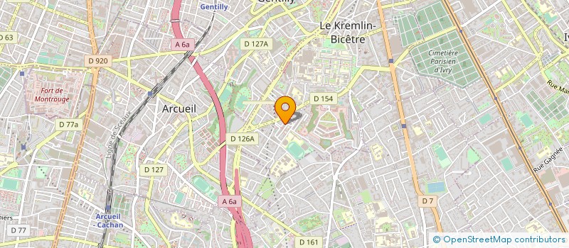 localisation de l'entreprise ASSOCIATION LES BOUT'CHOUS à LE KREMLIN-BICETRE