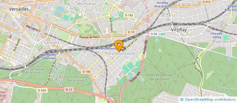 localisation de l'entreprise ASSOCIATION LES BRAKAS à VERSAILLES