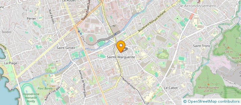 localisation de l'entreprise ASSOCIATION LES BUGADIERES à MARSEILLE 9EME