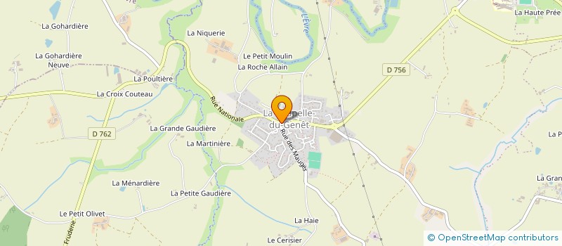 localisation de l'entreprise ASSOCIATION LES BUZARDS  BEAUPREAU-EN-MAUGES